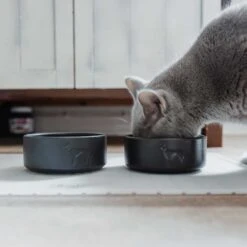 Hunter Keramik-Napf Osby Anthrazit -Wuff Wohnen Verkäufe hunter osbyanthr4