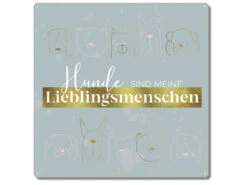 Interluxe Metallschild 20x20cm