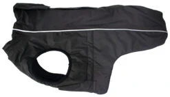 Jeggo Wintermantel Zipback Schwarz