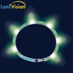 LumiVision Leuchthalsband Grün -Wuff Wohnen Verkäufe lumiviosion20gruCC88n202