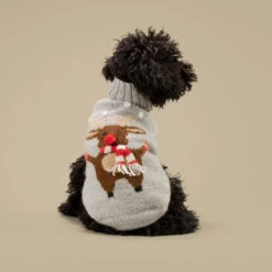 Alqo Wasi Hunde-Pullover Christmas Moose -Wuff Wohnen Verkäufe moose 3