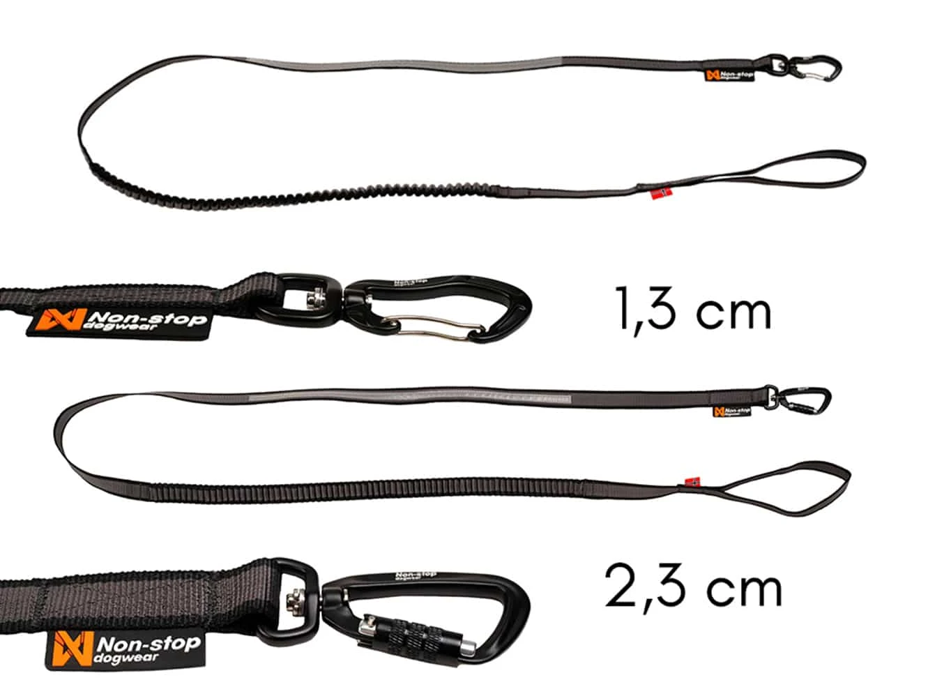 Non-stop Dogwear Bungee Touring Leash 3 Non-stop Dogwear Bungee Touring Leash