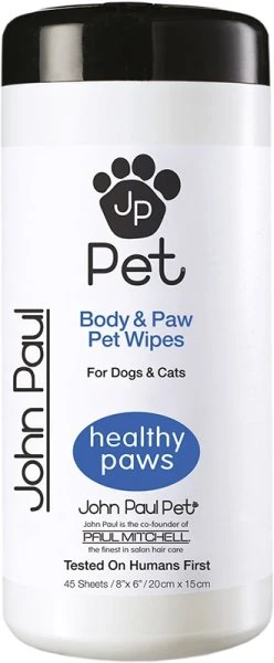 John Paul Pet® Full Body & Paw Bath Wipes 3 John Paul Pet® Full Body & Paw Bath Wipes