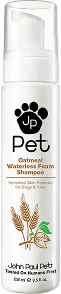 John Paul Pet® Oatmeal Waterless Foam Shampoo 250ml