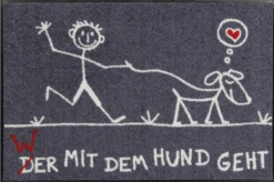Salonlöwe Fußmatte Go Gassi Go 50x75cm