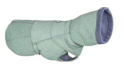 Hurtta Razzle-Dazzle Midlayer Hundemantel, Grün/grau (Blackberry)