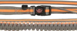Trixie Joggingleine 1,33–1,80m/20mm, Grafit/papaya -Wuff Wohnen Verkäufe trixie20jogging5