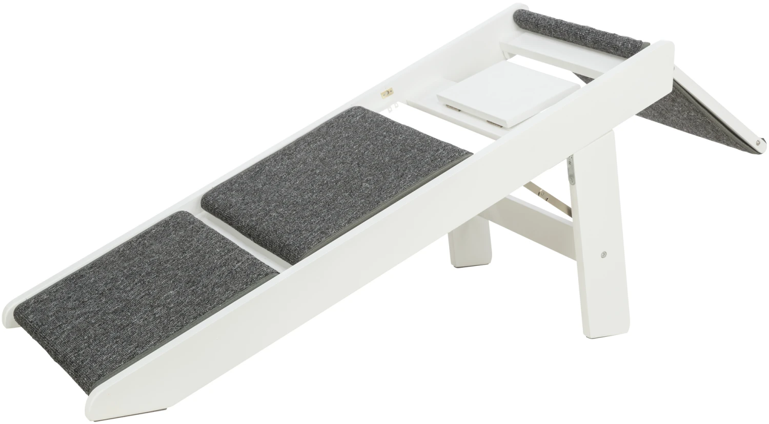 Trixie Rampe, Ausklappbare Stufen, MDF, 44x46x106cm Weiß 6 Trixie Rampe, Ausklappbare Stufen, MDF, 44x46x106cm Weiß – Bild 4