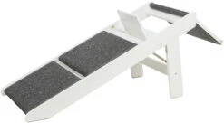 Trixie Rampe, Ausklappbare Stufen, MDF, 44x46x106cm Weiß 12 Trixie Rampe, Ausklappbare Stufen, MDF, 44x46x106cm Weiß -Wuff Wohnen Verkäufe trixie20rampe20mit20stufen205