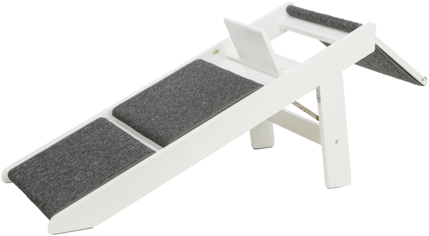 Trixie Rampe, Ausklappbare Stufen, MDF, 44x46x106cm Weiß 7 Trixie Rampe, Ausklappbare Stufen, MDF, 44x46x106cm Weiß – Bild 5